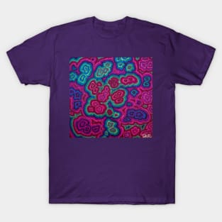 Zen Doodles in Pinks & Greens 1 T-Shirt